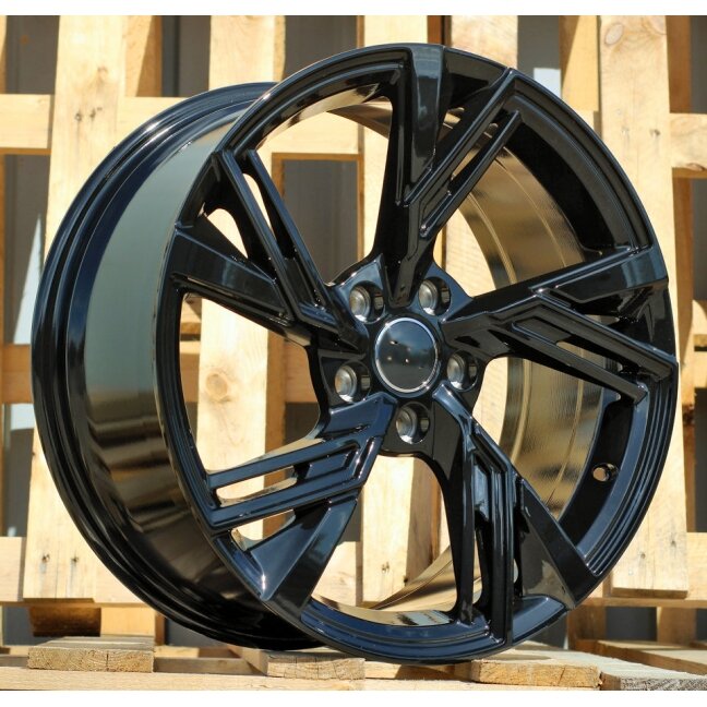 R19x8.5 5X112 ET 40 66.5 B1571 (FBX154) Black (BL) For AUD (P2) (HYBRID FORGED) R19x8.5 5X112 ET 40 66.5 B1571 (FBX154) Black (BL) For AUD (P2) (HYBRID FORGED)