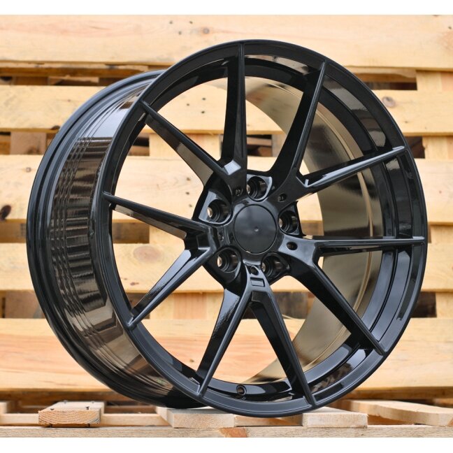R19x8.5 5X120 ET 35 72.6 B1416 (FBX124) Black (BL) For BMW (Z5) (HYBRID FORGED Rear+Front) R19x8.5 5X120 ET 35 72.6 B1416 (FBX124) Black (BL) For BMW (Z5) (HYBRID FORGED Rear+Front)
