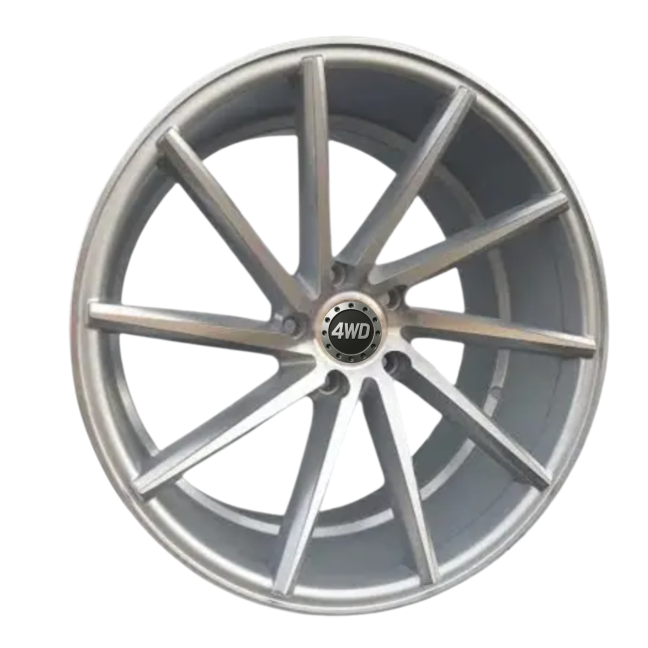 R19x9 5X120 ET 35 72.6 XF096 Polished Silver (MS) For RACIN (K7) (Left) Style Vossen R19x9 5X120 ET 35 72.6 XF096 Polished Silver (MS) For RACIN (K7) (Left) Style Vossen