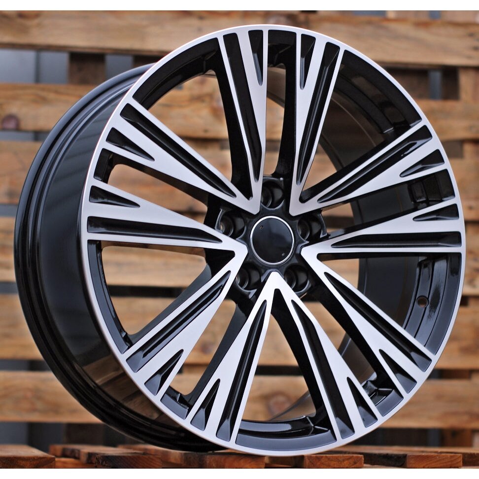 R16x7 5X112 ET 40 66.5 B1424 (FBX045) Black Polished (MB) For AUD (Z5) (HYBRID FORGED) R16x7 5X112 ET 40 66.5 B1424 (FBX045) Black Polished (MB) For AUD (Z5) (HYBRID FORGED)