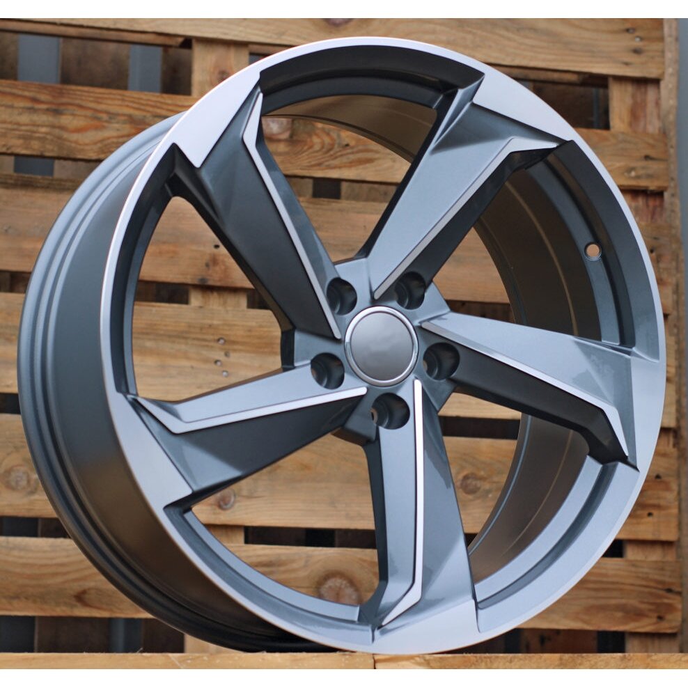 R19x8.5  5X112  ET  35  66.5  B5185  Grey Polished (MG)  For AUD  (K2)