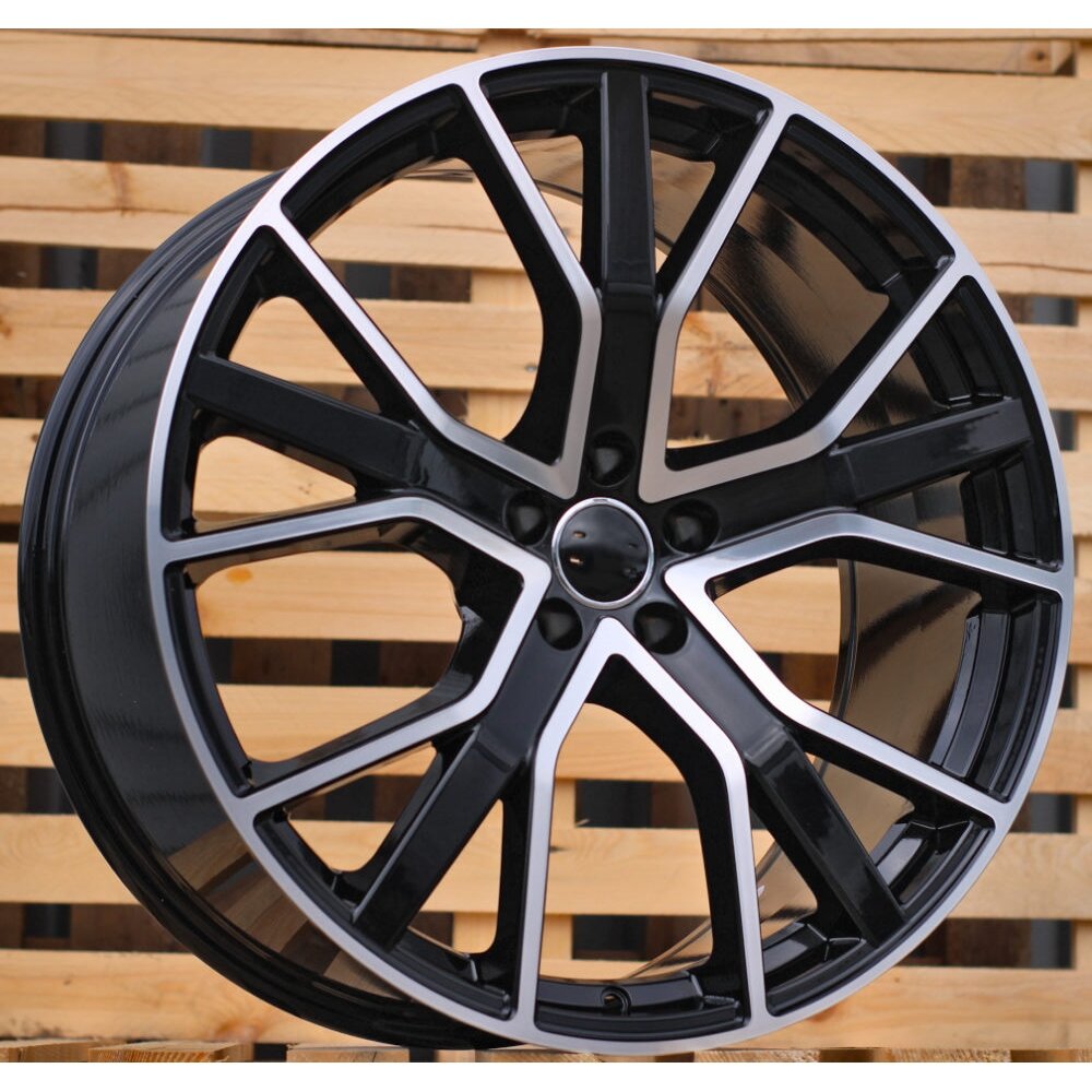 R20x9 5X112 ET 35 66.5 B5131 (FBX133) Black Polished (MB) For AUD (Z5+K7) (HYBRID FORGED) R20x9 5X112 ET 35 66.5 B5131 (FBX133) Black Polished (MB) For AUD (Z5+K7) (HYBRID FORGED)