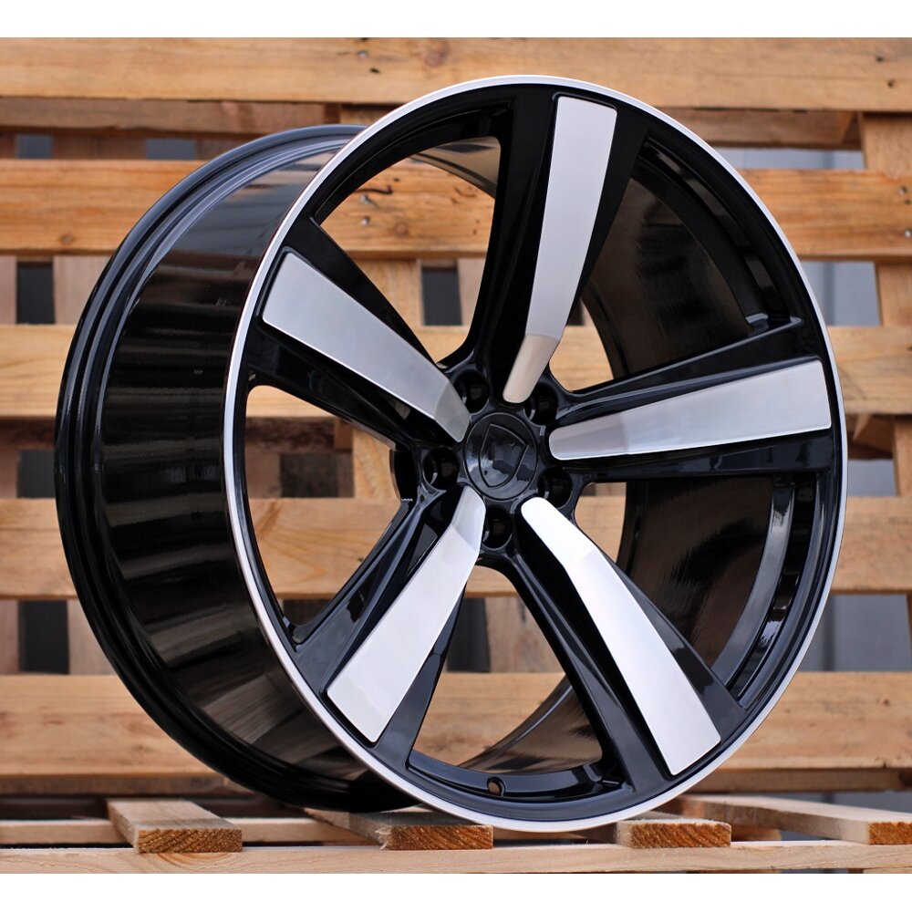 R21x10  5X112  ET  19  66.5  3S1239  Black Polished (MB)  For PORCH  (K4)  (HYBRID FORGED (Rear+Front))