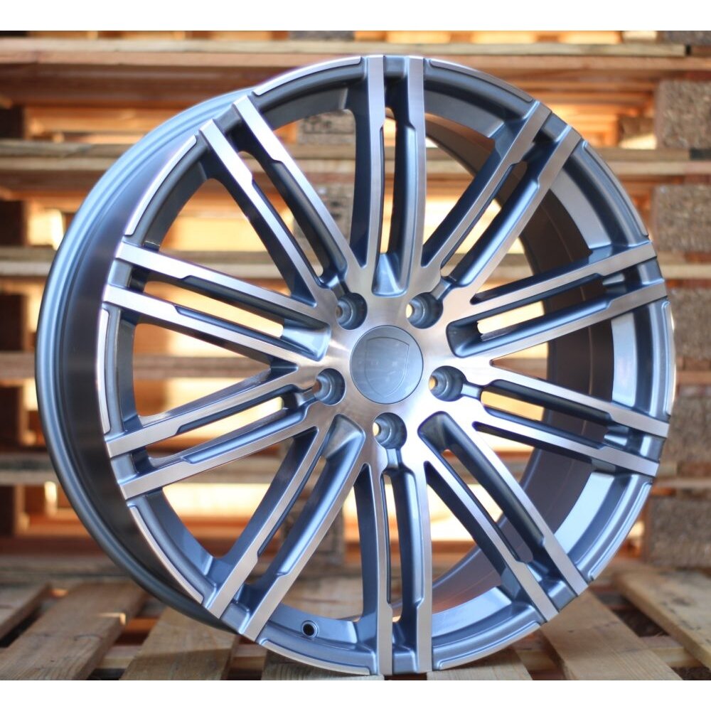 R21x9 5X112 ET 26 66.5 B1026 (LU1293) Grey Polished (MG) For PORCH (K3+P1) (Rear+Front) R21x9 5X112 ET 26 66.5 B1026 (LU1293) Grey Polished (MG) For PORCH (K3+P1) (Rear+Front)