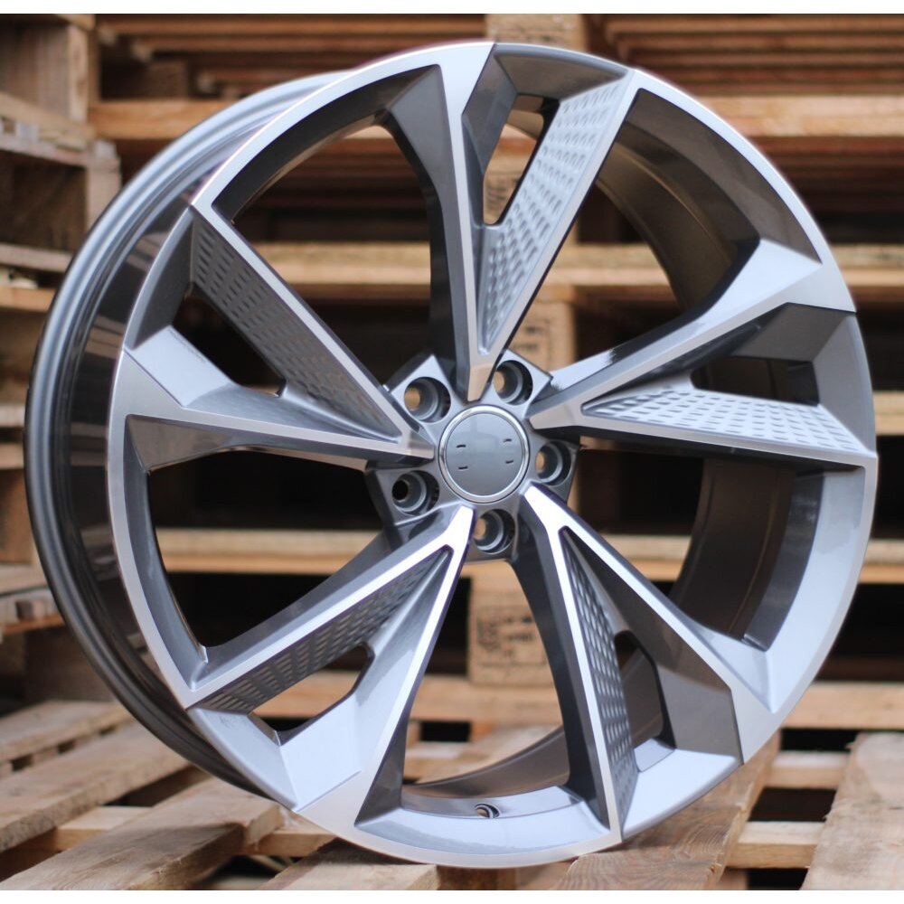 R21x9 5X112 ET 31 66.5 B1566 Grey Polished (MG) For AUD (Z2+Z3) R21x9 5X112 ET 31 66.5 B1566 Grey Polished (MG) For AUD (Z2+Z3)