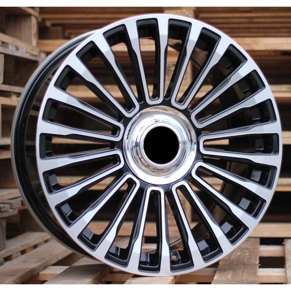 R22x9  5X108  ET  45  63.3  B1365  (IN0323)  Black Polished (MB)  For LAND  (Z5)  (MANSORY)