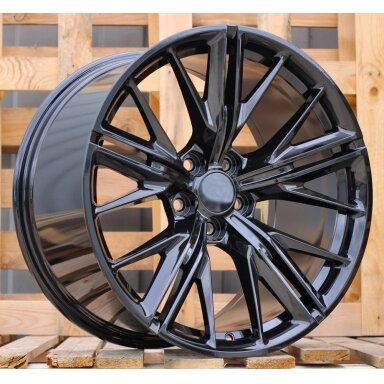 R20x10 5X120 ET 23 66.9 B1609 Black (BL) For CHEVR (Z1) (CAMARO (Rear+Front)) R20x10 5X120 ET 23 66.9 B1609 Black (BL) For CHEVR (Z1) (CAMARO (Rear+Front))