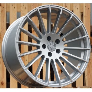 R20x10.5 5X112 ET 40 66.6 A1227 (HX010) Silver Shining (SS) For HAXER (P) (Rear+Front (NEW CAP)) R20x10.5 5X112 ET 40 66.6 A1227 (HX010) Silver Shining (SS) For HAXER (P) (Rear+Front (NEW CAP))