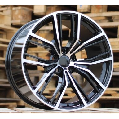 R20x10.5 5X112 ET 40 66.6 H5059 Black Polished (MB) For BMW (P1) (Rear+Front) R20x10.5 5X112 ET 40 66.6 H5059 Black Polished (MB) For BMW (P1) (Rear+Front)