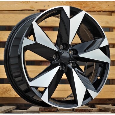 R20x8 5X112 ET 41 57.1 I5625 Black Polished (MB) For SKODA (Z5) (Kodiaq NEW Model) R20x8 5X112 ET 41 57.1 I5625 Black Polished (MB) For SKODA (Z5) (Kodiaq NEW Model)