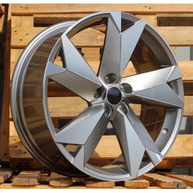 R20x8 5X112 ET 41 57.1 I5625 Grey Polished (MG) For SKODA (Z5) (Kodiaq NEW Model) R20x8 5X112 ET 41 57.1 I5625 Grey Polished (MG) For SKODA (Z5) (Kodiaq NEW Model)