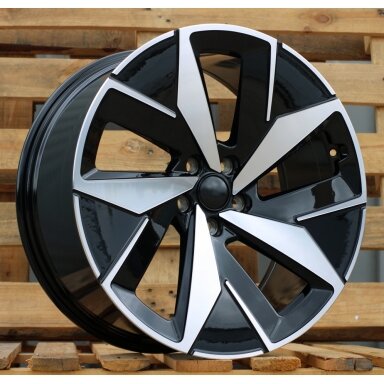 R20x8  5X112  ET  45  57.1  I5647  Black Polished (MB)  For VW  (Z5)  (ID.4/ID.5 (Front))