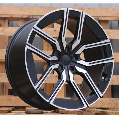 R20x8.5 5X112 ET 25 66.6 I5619 Black Polished Half Matt (MBHM) For BMW (P1) (Rear+Front) R20x8.5 5X112 ET 25 66.6 I5619 Black Polished Half Matt (MBHM) For BMW (P1) (Rear+Front)