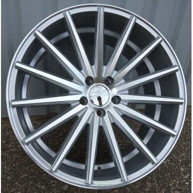 R20x8.5 5X112 ET 35 66.5 FR999 (LU560) Polished Silver (MS) For RACIN (K3) (Front) R20x8.5 5X112 ET 35 66.5 FR999 (LU560) Polished Silver (MS) For RACIN (K3) (Front)