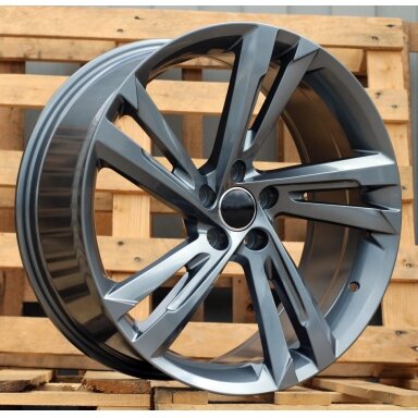 R20x8.5  5X112  ET  38  57.1  A5891  Grey (GR)  For VW  (P)