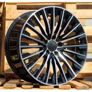 R20x8.5 5X112 ET 40 66.5 FBX132 Black Polished (MB) For MER (Z5) (HYBRID FORGED Front+Rear) R20x8.5 5X112 ET 40 66.5 FBX132 Black Polished (MB) For MER (Z5) (HYBRID FORGED Front+Rear)