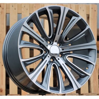 R20x8.5 5X120 ET 25 72.6 DW524 (FE150/A5241) Grey Polished+Powder Coating (MGPC) For BMW (P) R20x8.5 5X120 ET 25 72.6 DW524 (FE150/A5241) Grey Polished+Powder Coating (MGPC) For BMW (P)
