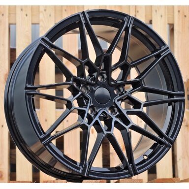 R20x8.5  5X120  ET  35  72.6  I0293  Black (BL)  For BMW  (K7+Z5)  (Rear+Front)
