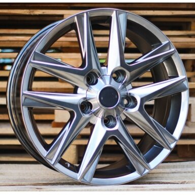 R20x8.5  6X139.7  ET  25  106.1  BY499  Hyper Black (HB)  For TOYOT  (K3)  (4x4)