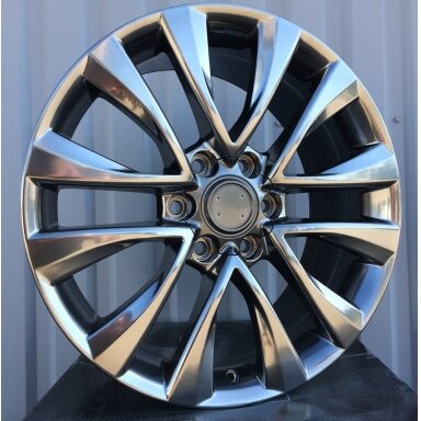 R20x8.5  6X139.7  ET  35  110.1  B1115  Hyper Black (HB)  For 4X4  (K3)  (For Toyota)