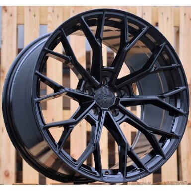 R20x9  5X112  ET  31  66.5  HX039  Black (BL)  For HAXER  (P)  (Rear+Front)