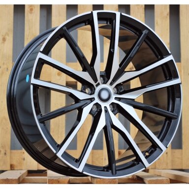 R20x9 5X112 ET 35 66.6 B5464 Black Polished (MB) For BMW (Z4) (Rear+Front) R20x9 5X112 ET 35 66.6 B5464 Black Polished (MB) For BMW (Z4) (Rear+Front)