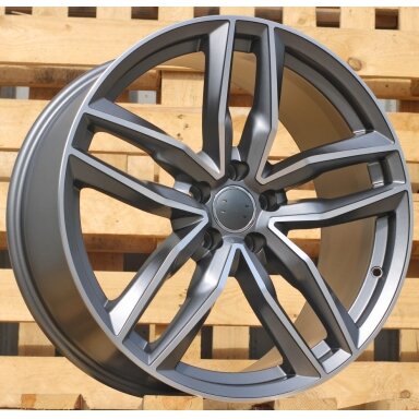 R20x9 5X112 ET 37 66.5 BK690 (BY1126) Grey Polished Half Matt (MGHM) For AUD (Z2) R20x9 5X112 ET 37 66.5 BK690 (BY1126) Grey Polished Half Matt (MGHM) For AUD (Z2)