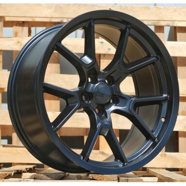 R20x9 5X115 ET 15 71.6 B1742 Black Half Matt (BLHM) For RACIN (Z1) (DODGE (Front+Rear)) R20x9 5X115 ET 15 71.6 B1742 Black Half Matt (BLHM) For RACIN (Z1) (DODGE (Front+Rear))