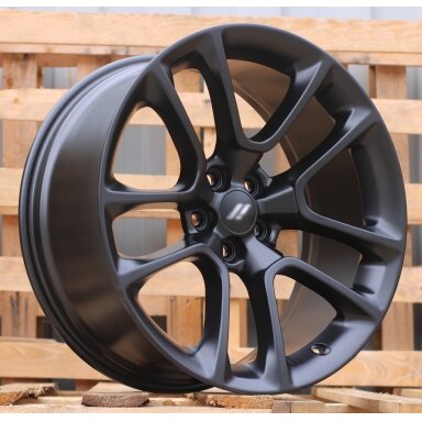 R20x9  5X115  ET  21  71.6  A5875  Black Half Matt (BLHM)  For DODGE  (P)