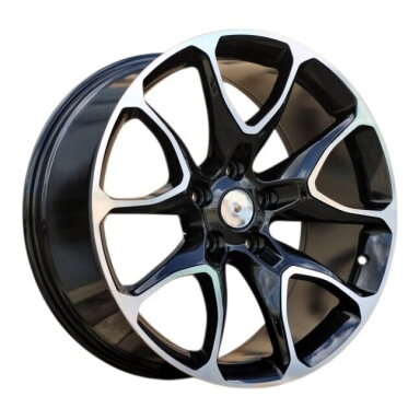 R20x9  5X127  ET  32  71.5  B1790  Black Polished (MB)  For JEEP  (Z2)