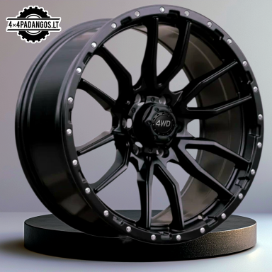 R20x9 6X139.7 ET 12 110.1 I6098 Black Half Matt (BLHM) For 4X4 (P2) R20x9 6X139.7 ET 12 110.1 I6098 Black Half Matt (BLHM) For 4X4 (P2)