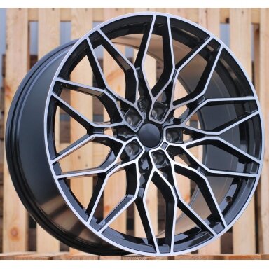 R20x9.5 5X112 ET 40 66.6 IN292 Black Polished (MB) For BMW (K7+K8) (Rear+Front) R20x9.5 5X112 ET 40 66.6 IN292 Black Polished (MB) For BMW (K7+K8) (Rear+Front)
