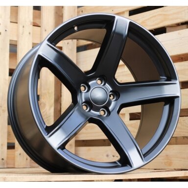 R20x9.5 5X115 ET 15 71.5 B1671 Black Half Matt (BLHM) For DODGE (Z2) (Rear+Front) R20x9.5 5X115 ET 15 71.5 B1671 Black Half Matt (BLHM) For DODGE (Z2) (Rear+Front)