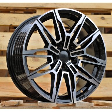 R20x9.5 5X120 ET 38 72.6 I0294 (FBX164) Black Polished (MB) For BMW (Z5) (HYBRID FORGED Rear+Front) R20x9.5 5X120 ET 38 72.6 I0294 (FBX164) Black Polished (MB) For BMW (Z5) (HYBRID FORGED Rear+Front)