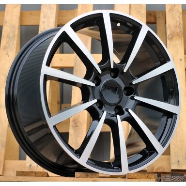 R20x9.5 5X130 ET 45 71.5 1067 Black Polished (MB) For PORCH (P) (Rear+Front) R20x9.5 5X130 ET 45 71.5 1067 Black Polished (MB) For PORCH (P) (Rear+Front)