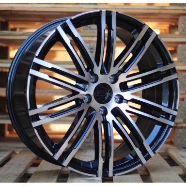R21x10  5X112  ET  19  66.5  B1026  (LU1293)  Black Polished (MB)  For PORCH  (K4+P1)  (REAR+FRONT)
