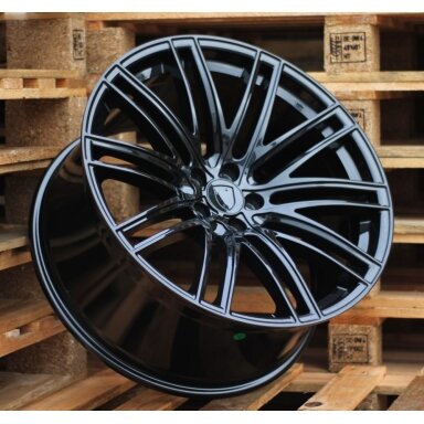 R21x10  5X112  ET  19  66.5  B1274  (BK5494)  Black (BL)  For PORCH  (K4)  (Rear+Front)