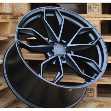 R21x10 5X112 ET 46 66.6 HX021 (3S104B) Black Half Matt (BLHM) For HAXER (K4+P) (HYBRID FORGED) R21x10 5X112 ET 46 66.6 HX021 (3S104B) Black Half Matt (BLHM) For HAXER (K4+P) (HYBRID FORGED)