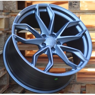 R21x10.5 5X120 ET 38 72.6 HX021 (3S104B) Gun Metal Half Matt (GMHM) For HAXER (K7) (HYBRID FORGED) R21x10.5 5X120 ET 38 72.6 HX021 (3S104B) Gun Metal Half Matt (GMHM) For HAXER (K7) (HYBRID FORGED)