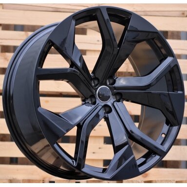 R21x9.5 5X112 ET 20 66.5 B1637 (BK5758) Black (BL) For AUD (Z4) (For Q8) R21x9.5 5X112 ET 20 66.5 B1637 (BK5758) Black (BL) For AUD (Z4) (For Q8)