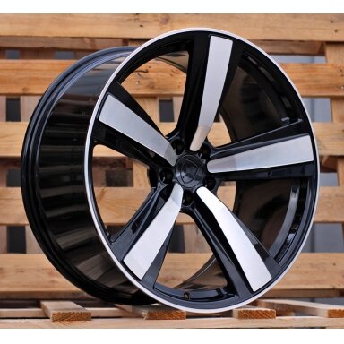 R21x9.5 5X112 ET 26 66.5 3S1239 Black Polished (MB) For PORCH (K4) (HYBRID FORGED (Rear+Front)) R21x9.5 5X112 ET 26 66.5 3S1239 Black Polished (MB) For PORCH (K4) (HYBRID FORGED (Rear+Front))