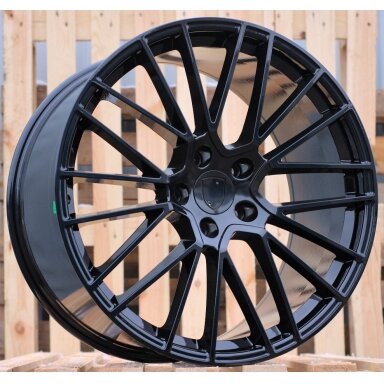 R21x9.5  5X130  ET  46  71.6  FE179  Black (BL)  For PORCH  (P)  (Rear+Front)