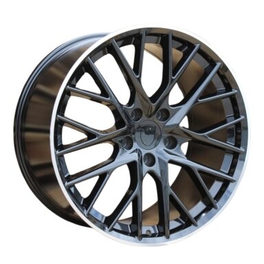 R21x9.5 5X130 ET 61 71.6 B5541 (TXRGW1847) Black+Polished Lip (BLPL) For PORCH (K3) (FORGED (Rear+Front)) R21x9.5 5X130 ET 61 71.6 B5541 (TXRGW1847) Black+Polished Lip (BLPL) For PORCH (K3) (FORGED (Rear+Front))