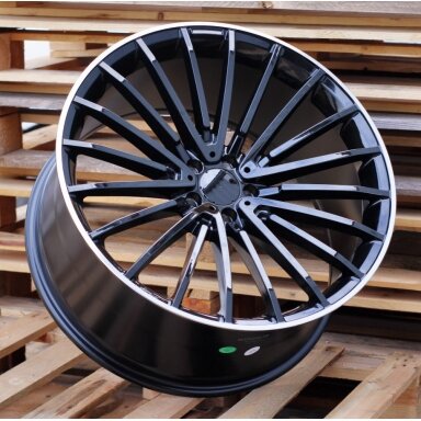 R22x10.5 5X112 ET 40 66.6 MR532 (IN0235) Black+Polished Lip (BLPL) For MER (P1) (REAR+FRONT) R22x10.5 5X112 ET 40 66.6 MR532 (IN0235) Black+Polished Lip (BLPL) For MER (P1) (REAR+FRONT)