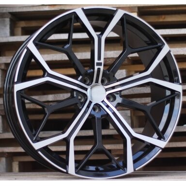 R22x10.5 5X112 ET 43 66.6 FE245 Black Polished (MB) For BMW (P2) R22x10.5 5X112 ET 43 66.6 FE245 Black Polished (MB) For BMW (P2)