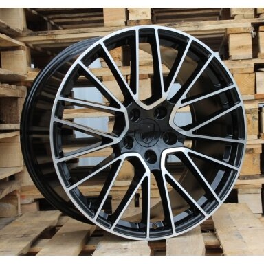 R22x11.5 5X130 ET 61 71.6 FE179 Black Polished (MB) For PORCH (K3+P1) (Rear+Front) R22x11.5 5X130 ET 61 71.6 FE179 Black Polished (MB) For PORCH (K3+P1) (Rear+Front)