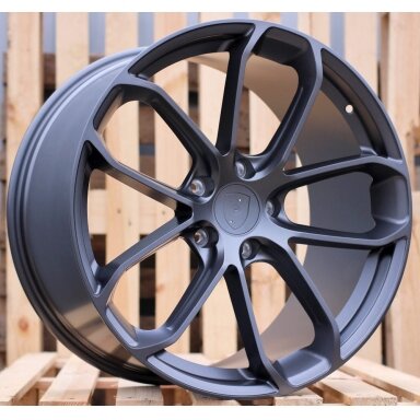 R22x11.5 5X130 ET 61 71.6 H5084 (3S5985) Gun Metal Half Matt (GMHM) For PORCH (K4+Z4) (HYBRID FORGED (Rear+Front)) R22x11.5 5X130 ET 61 71.6 H5084 (3S5985) Gun Metal Half Matt (GMHM) For PORCH (K4+Z4) (HYBRID FORGED (Rear+Front))