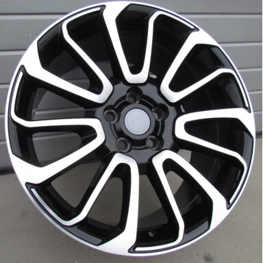 R22x9.5 5X120 ET 45 72.6 BY959 Black Polished (MB) For LAND (Z1) R22x9.5 5X120 ET 45 72.6 BY959 Black Polished (MB) For LAND (Z1)