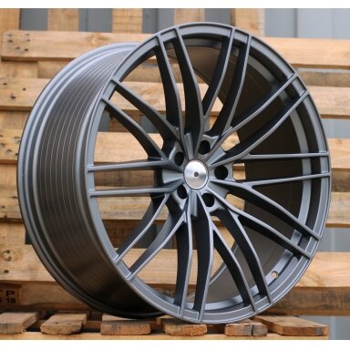 R23x10 5X112 ET 15 66.5 F1995 (IN417) Gun Metal Half Matt (GMHM) For AUD (Z5) (ABT Style) R23x10 5X112 ET 15 66.5 F1995 (IN417) Gun Metal Half Matt (GMHM) For AUD (Z5) (ABT Style)