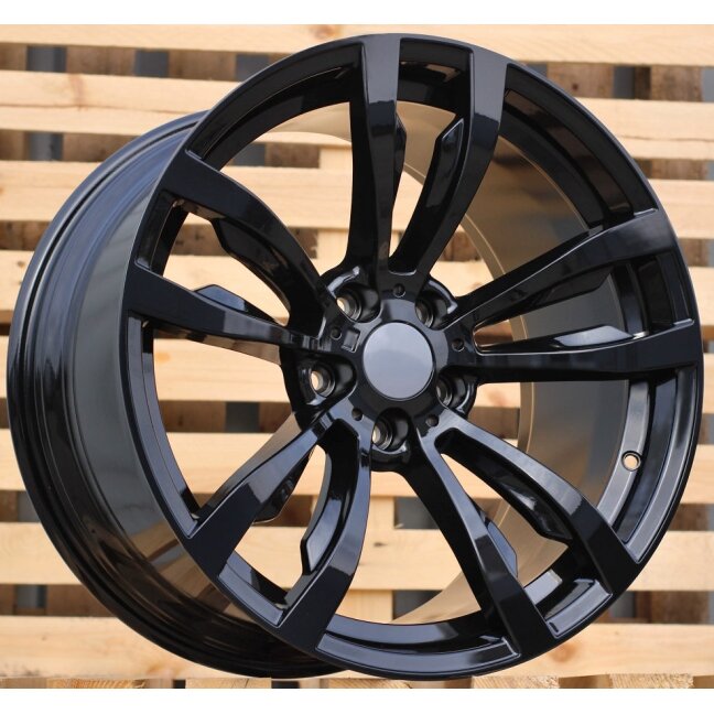 R20x10 5X120 ET 40 74.1 B1057 (IN5184) Black (BL) For BMW (K8) (Rear+Front) R20x10 5X120 ET 40 74.1 B1057 (IN5184) Black (BL) For BMW (K8) (Rear+Front)